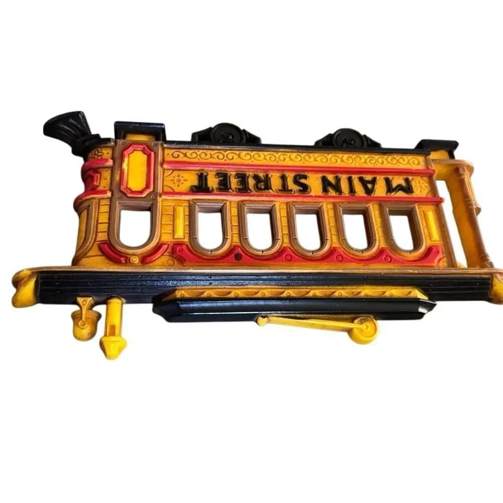 Homco Main Street Trolley 1975 Wall Hanging